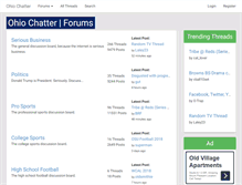 Tablet Screenshot of ohiochatter.com